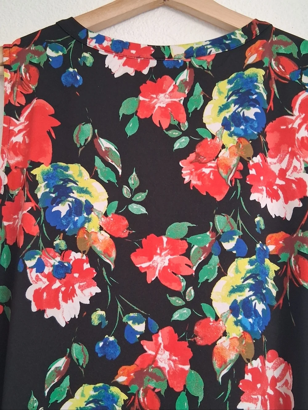 Apt 9 Sleeveless Floral Dress   Size L - Picture 8 of 9